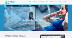 Desktop Screenshot of fitness-manager.net